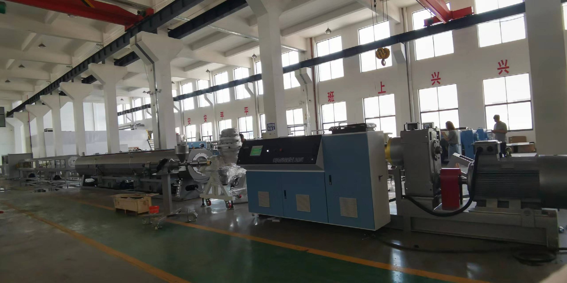 75/38機 PE大管徑管道生產線